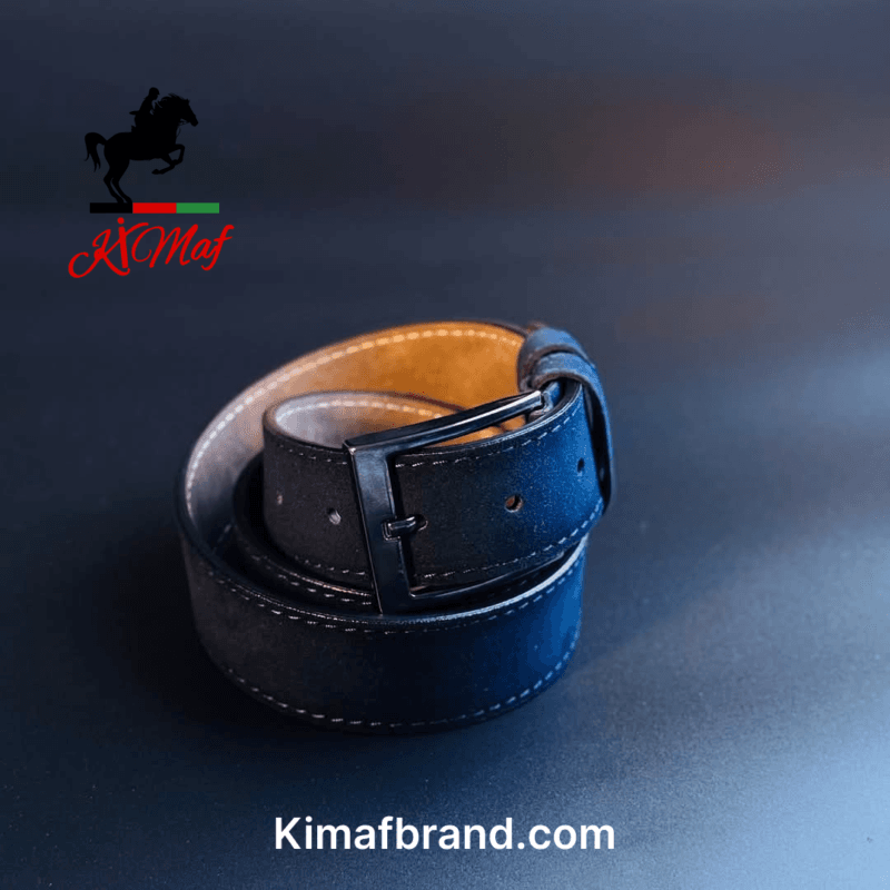 Kimaf Premium Suede Leather Belts - Set of Four