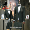 Luxurious Dark Green Suit by Kimaf