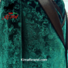 Elegant Dark Green Floral Suit by Kimaf